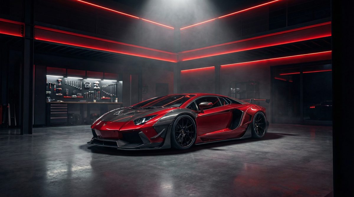 萝莉岛超跑改装视频